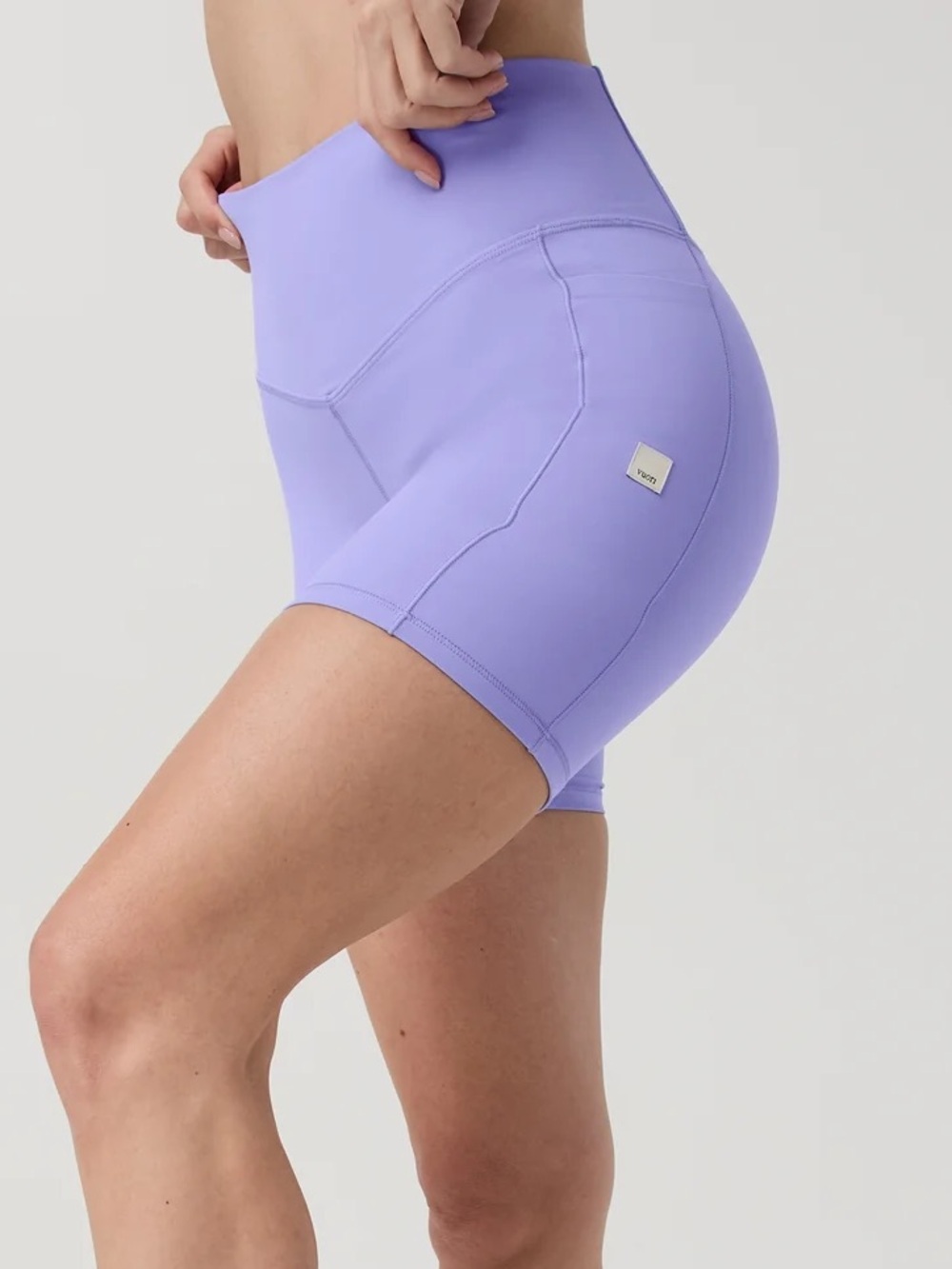 Vuori All The Form 6” Pocket Short in Hyacinth - Picture 3 of 5